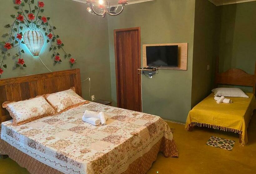 חדר סטנדרט עם מרפסת, Pouso Da Olimpia