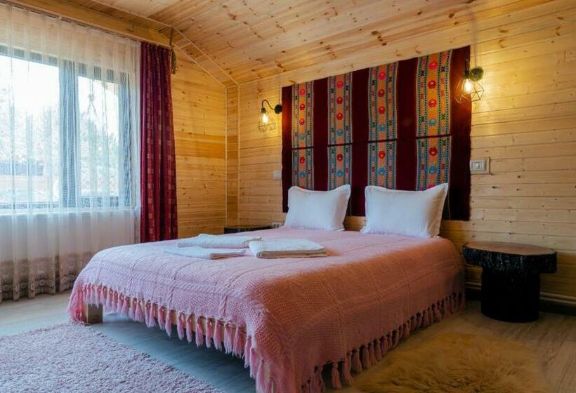 غرفة ديلوكس مزودة بشرفة, Agropensiunea Nemira