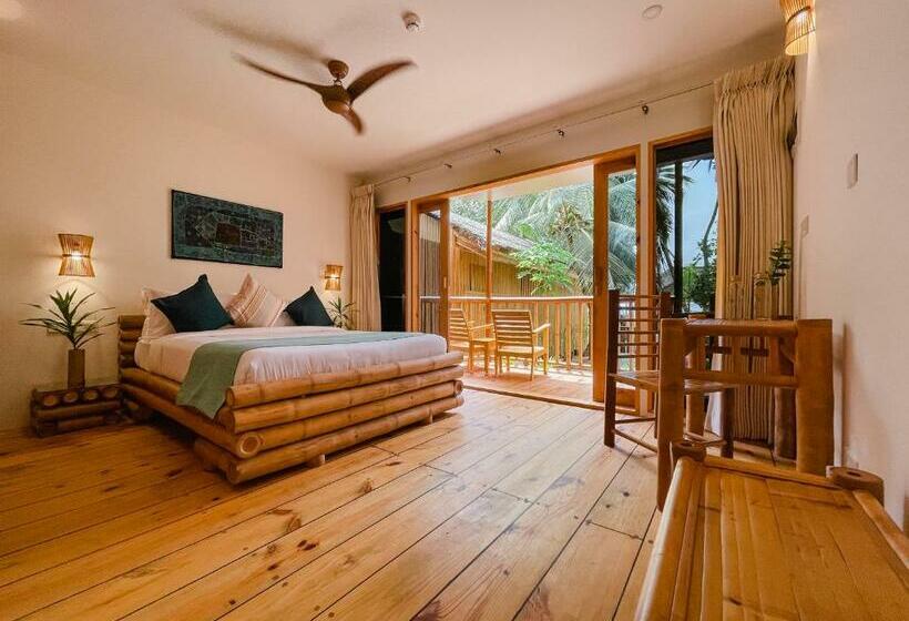 اتاق استاندارد با بالکن, Ecoboo Maldives
