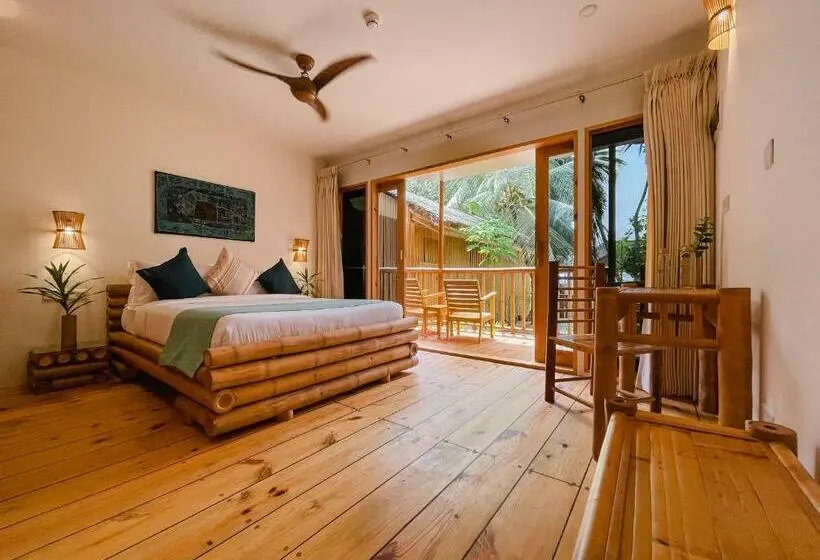 اتاق استاندارد با بالکن, Ecoboo Maldives