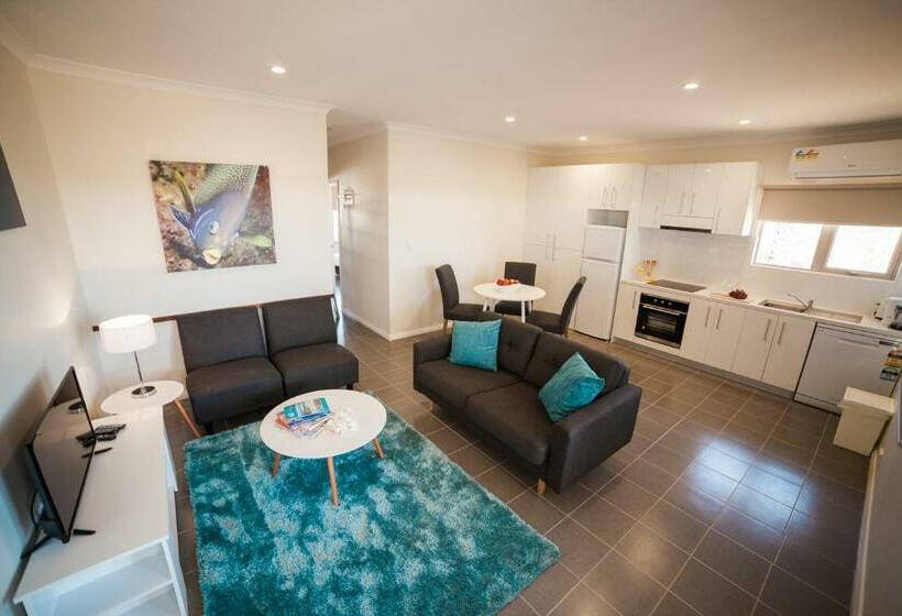 带2个卧室的公寓, Exmouth Escape Resort