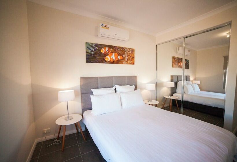 带2个卧室的公寓, Exmouth Escape Resort