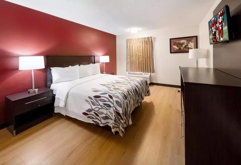 キングサイズベッドのスーペリアルーム, Red Roof Inn Fort Wayne