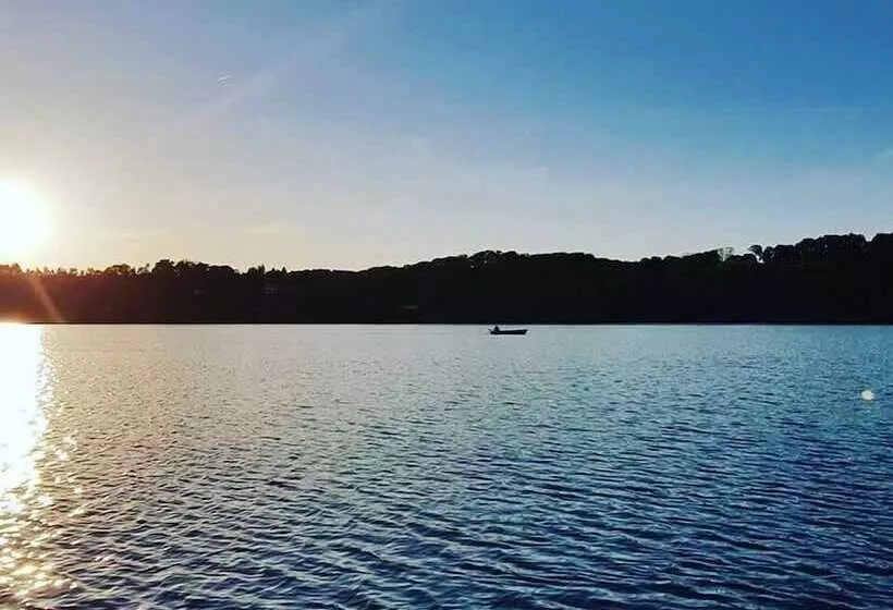 Standard-huone Järvinäkymä, Strandhotel Vier Jahreszeiten Buckow
