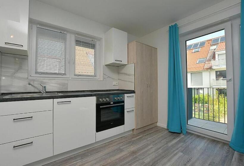 Studio Standard avec Balcon, City Hotel Zuffenhausen