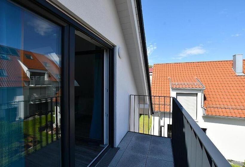 Studio Standard avec Balcon, City Hotel Zuffenhausen