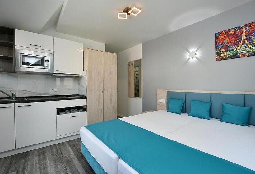 Studio Standard avec Balcon, City Hotel Zuffenhausen