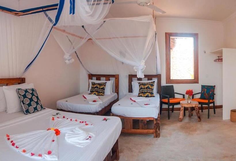스탠다드 룸 가든 전망, Kusini Beach Bungalows