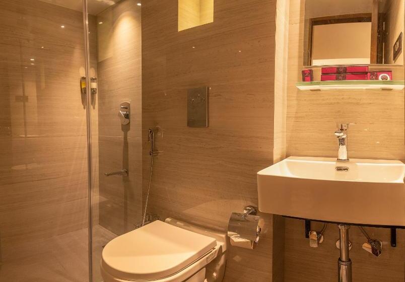 سرير فى غرفة مشتركة مزودة بحمام مشترك, City Stay