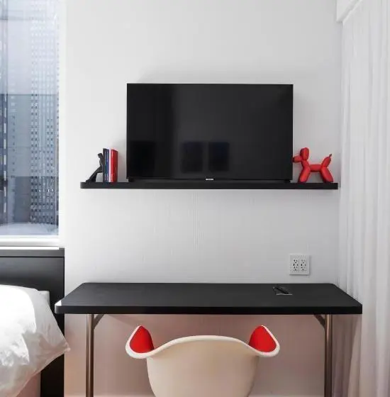 キングサイズベッドのスタンダードルーム, Citizenm Chicago Downtown