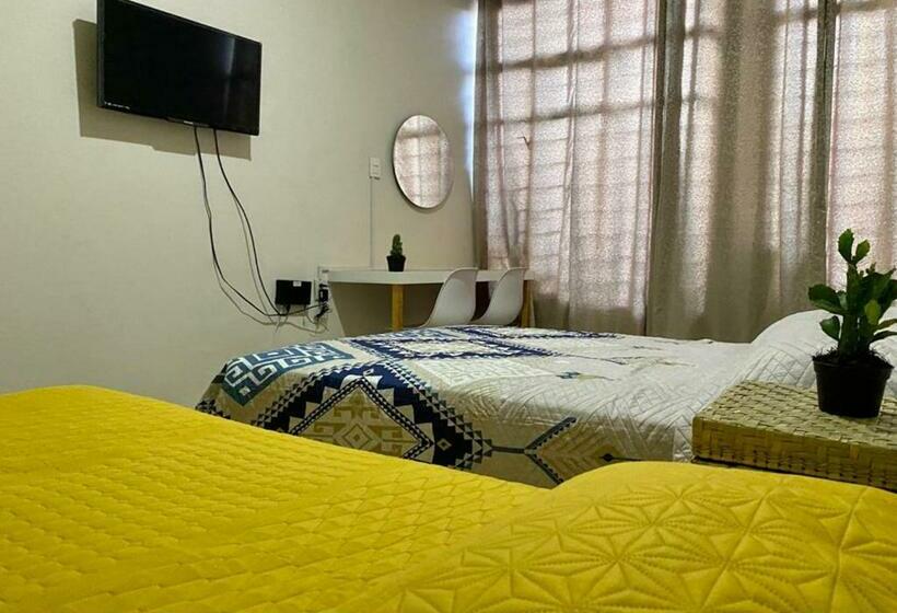 اتاق استاندارد سه تخته با سرویس بهداشتی مشترک, Casa Cempoal