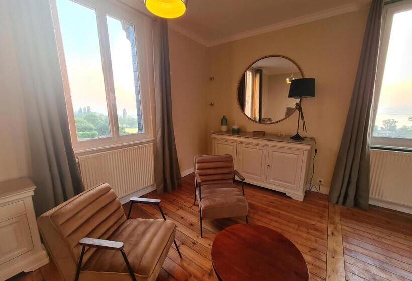 חדר סטנדרט נוף לים, La Terrasse De L Estuaire   Honfleur