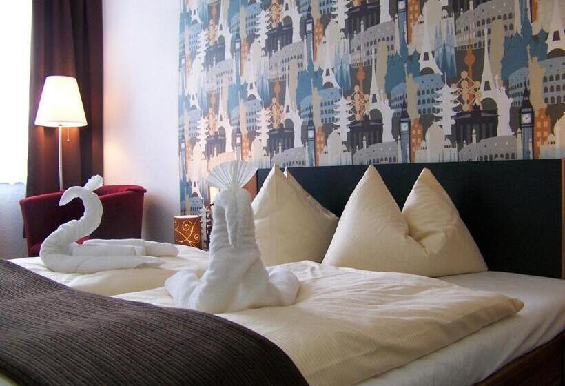 Номер Стандарт, Boulevardhotel Sängerstadt Alle Zimmer Klimatisiert