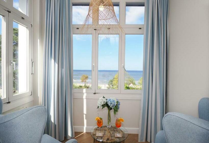 小型套房带海景, Strandvillen Heringsdorf