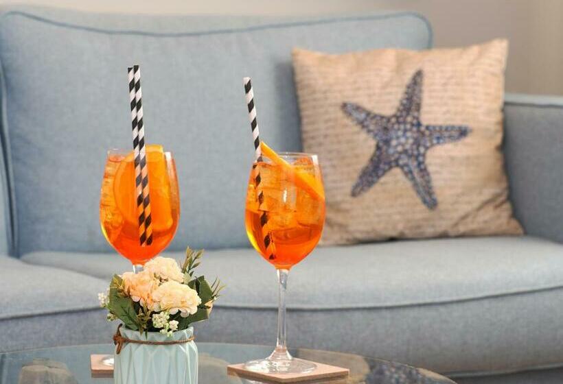 小型套房带海景, Strandvillen Heringsdorf