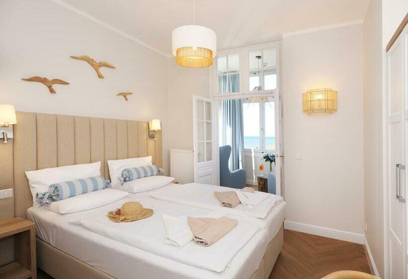 小型套房带海景, Strandvillen Heringsdorf