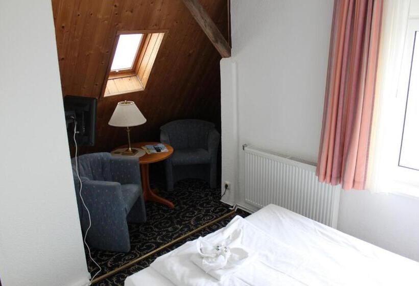 스탠다드 싱글 룸 바다 전망, Kur  Und Ferienhotel Sanddorn