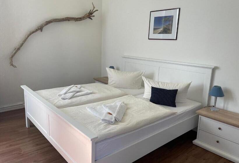 标准间带阳台, Pension Villa Frohsinn Sellin Auf Rügen