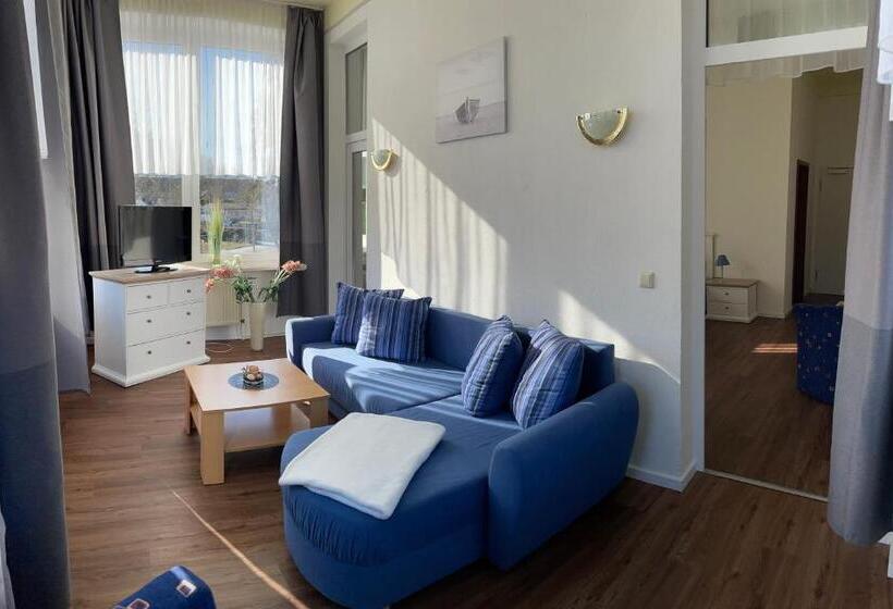 标准间休息室, Pension Villa Frohsinn Sellin Auf Rügen