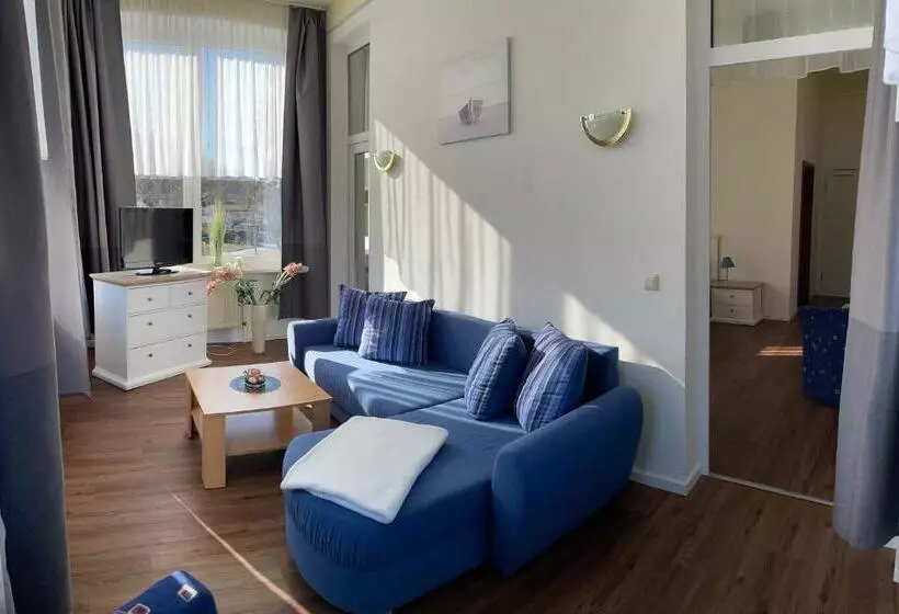 応接間付きスタンダードルーム, Pension Villa Frohsinn Sellin Auf Rügen