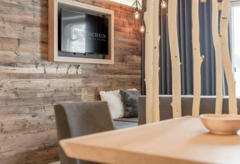 발코니가 있는 스위트, Mondschein Hotel & Chalet