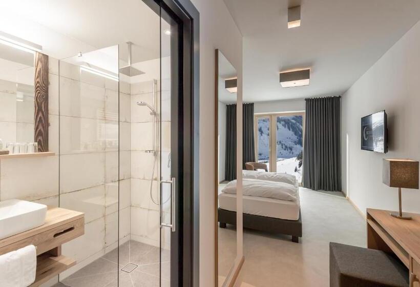 스탠다드 룸 산 전망, Mondschein Hotel & Chalet