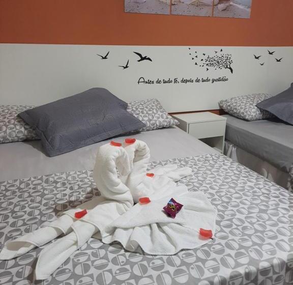 豪华家庭房间, Pousada Mar E Paz
