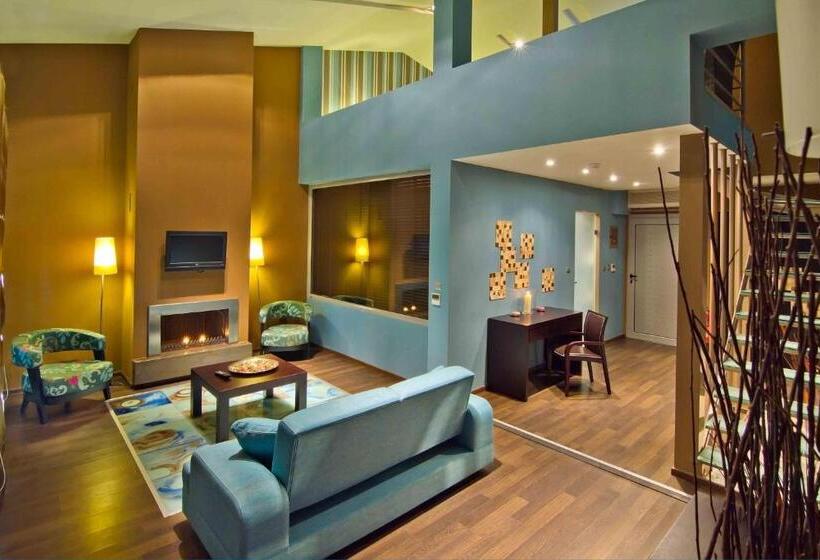 1침실 빌라 정원 전망, Cronwell Platamon Resort
