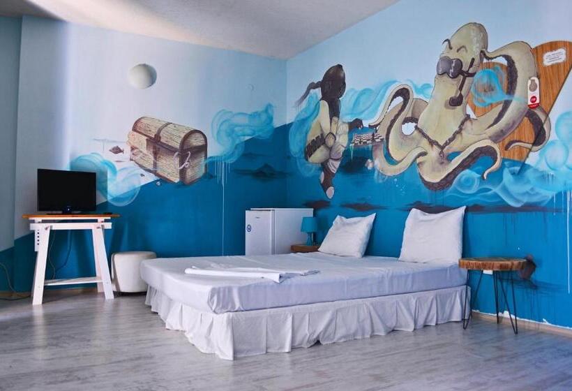 غرفة قياسية رباعية, Art Hotel Simona