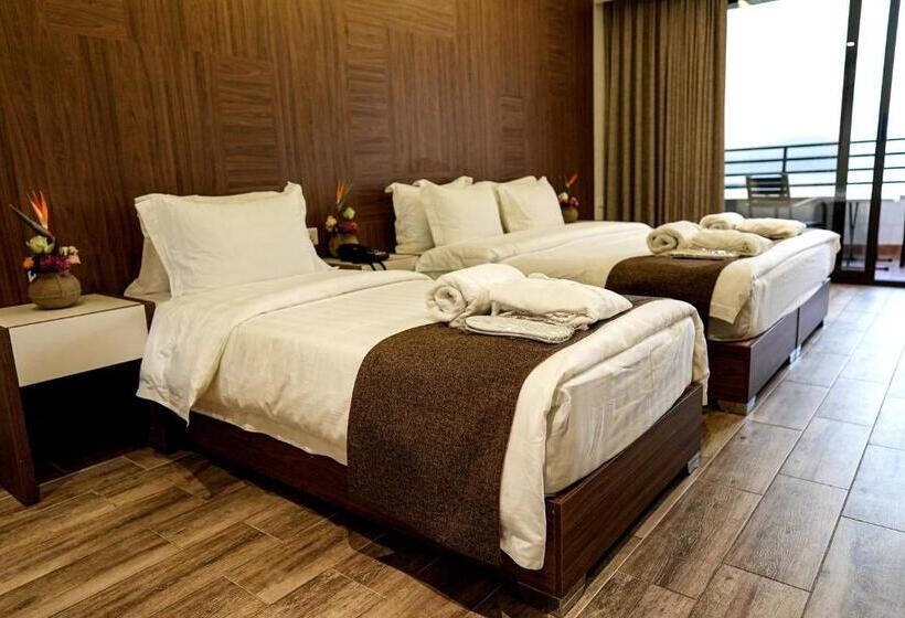 اتاق لوکس با چشم‌انداز دریا, Luciana Hotel By Bratus