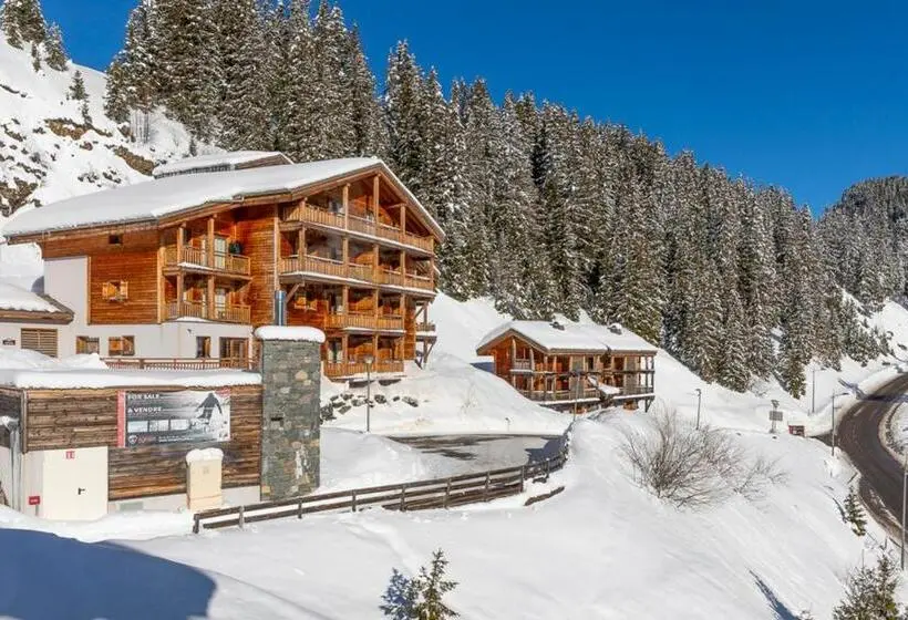 テラス付き１ベッドルームアパートメント, Résidence Dormio Resort Les Portes Du Grand Massif   Flaine