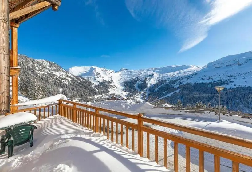 テラス付き１ベッドルームアパートメント, Résidence Dormio Resort Les Portes Du Grand Massif   Flaine