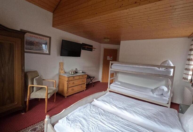 חדר סטנדרט לארבעה, Alpenrose Hotel And Gardens