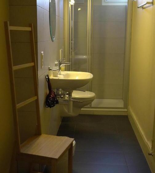 חדר סטנדרט חדר אמבטיה משותף, Alpenrose Hotel And Gardens