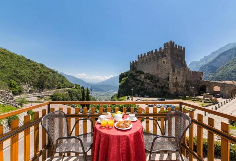 غرفة قياسية ثلاثية ذات اطلالة, Antica Croce   Gardaslowemotion