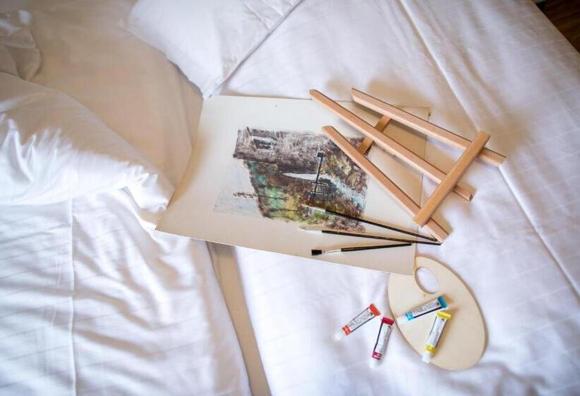 غرفة قياسية ثلاثية ذات اطلالة, Antica Croce   Gardaslowemotion