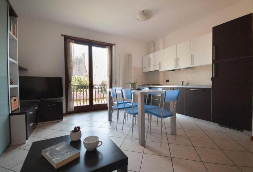 شقة غرفة واحدة ذات إطلالة, Antica Croce   Gardaslowemotion