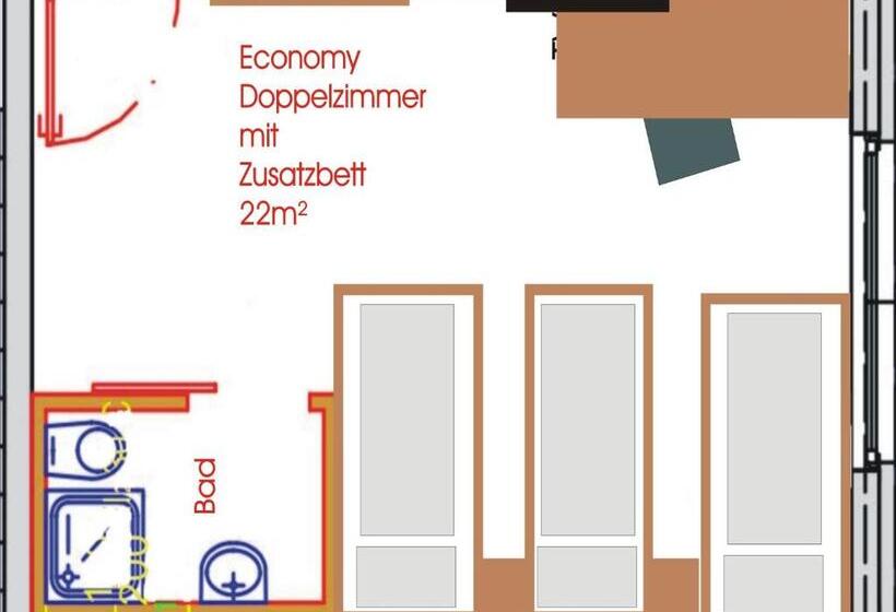 Standard Trippelrum, Kaiserrast