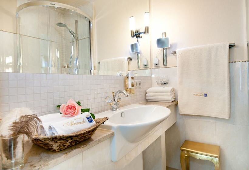 带山景的复式房间, Residenz Alexado