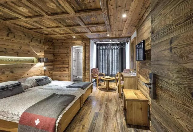 اتاق استاندارد با چشم‌انداز کوهستان, Le Grand Chalet
