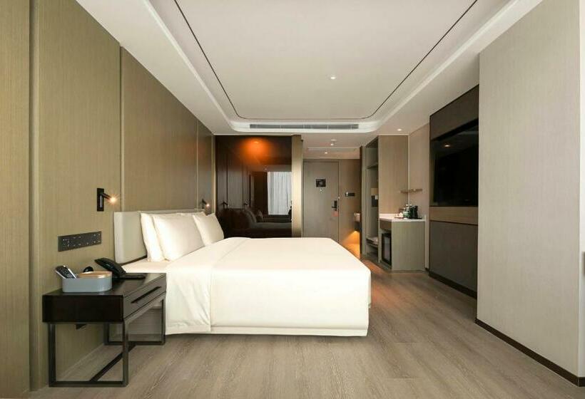 디럭스 룸, Atour Hotel Wuhan Hankou Financial Center