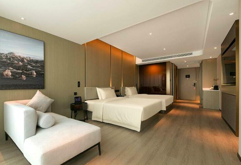 디럭스 룸, Atour Hotel Wuhan Hankou Financial Center
