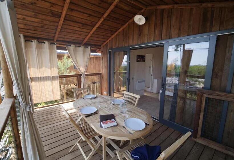 בקתת סופריור בת חדר 1, Domaine La Ferme Hi Bride