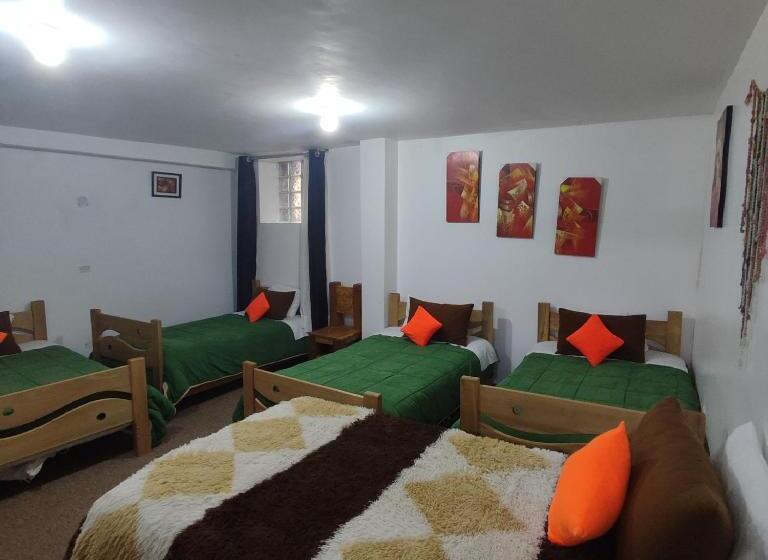 اتاق استاندارد چهار تخته, Casa Sapantiana Con Vista Al Bosque, Cerca A Sacsayhuaman