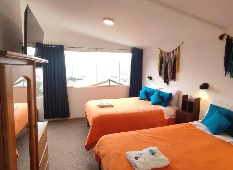 Standard Kolmen Hengen Huone, Casa Sapantiana Con Vista Al Bosque, Cerca A Sacsayhuaman
