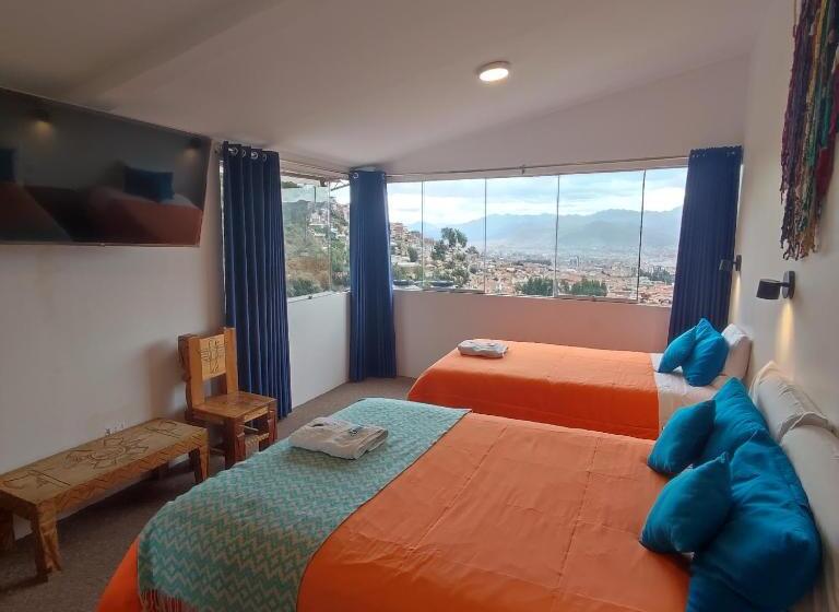 Quarto Estandar Vista Montanha, Casa Sapantiana Con Vista Al Bosque, Cerca A Sacsayhuaman
