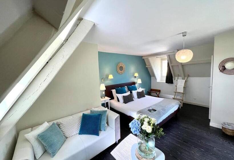 高级大房间, Hôtel Les Vieilles Tours Rocamadour