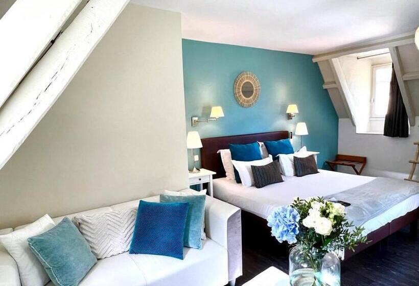 高级大房间, Hôtel Les Vieilles Tours Rocamadour