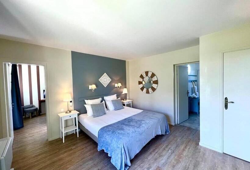 带2个卧室的套房, Hôtel Les Vieilles Tours Rocamadour