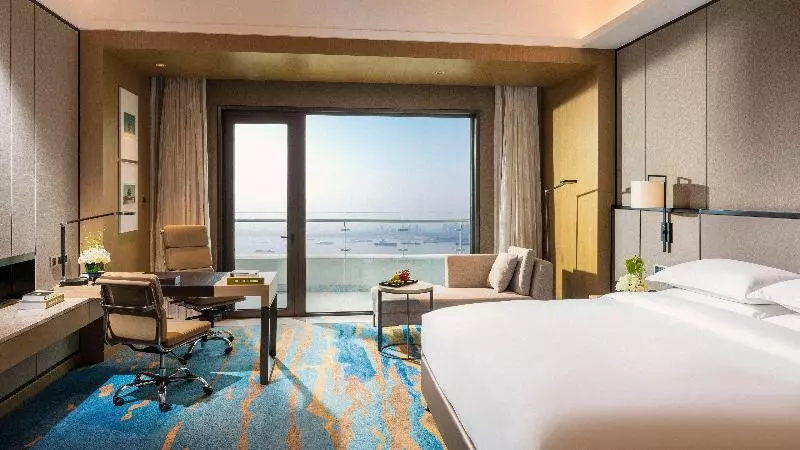 キングサイズベッドのクラシックルーム, Intercontinental Wuhan By Ihg